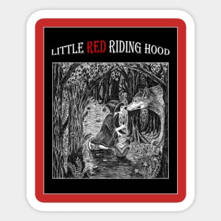 Red Riding Hood Sticker